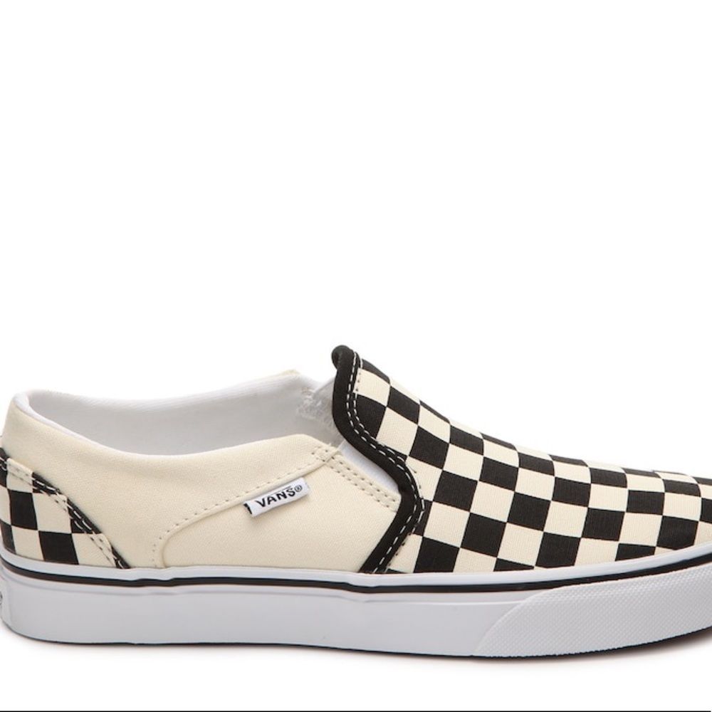 Vans Asher Checkerboard Slip On Women’s Sneaker